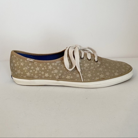 Keds Champion Star Fashion Gold Sneakers - Size 9 - Picture 14 of 14